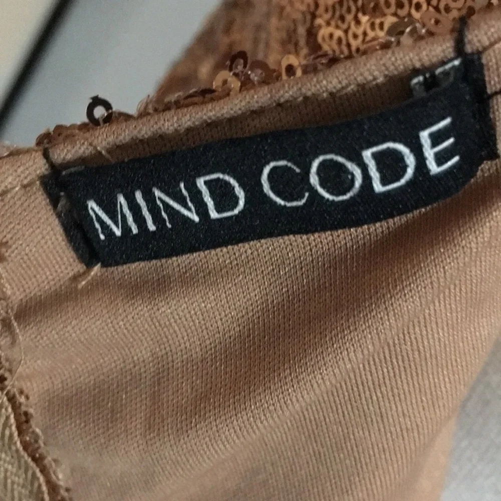 Mind Code sequin Dress. Size small